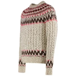 Moncler Wool Jacquard Sweater-Heren Truien & Vesten