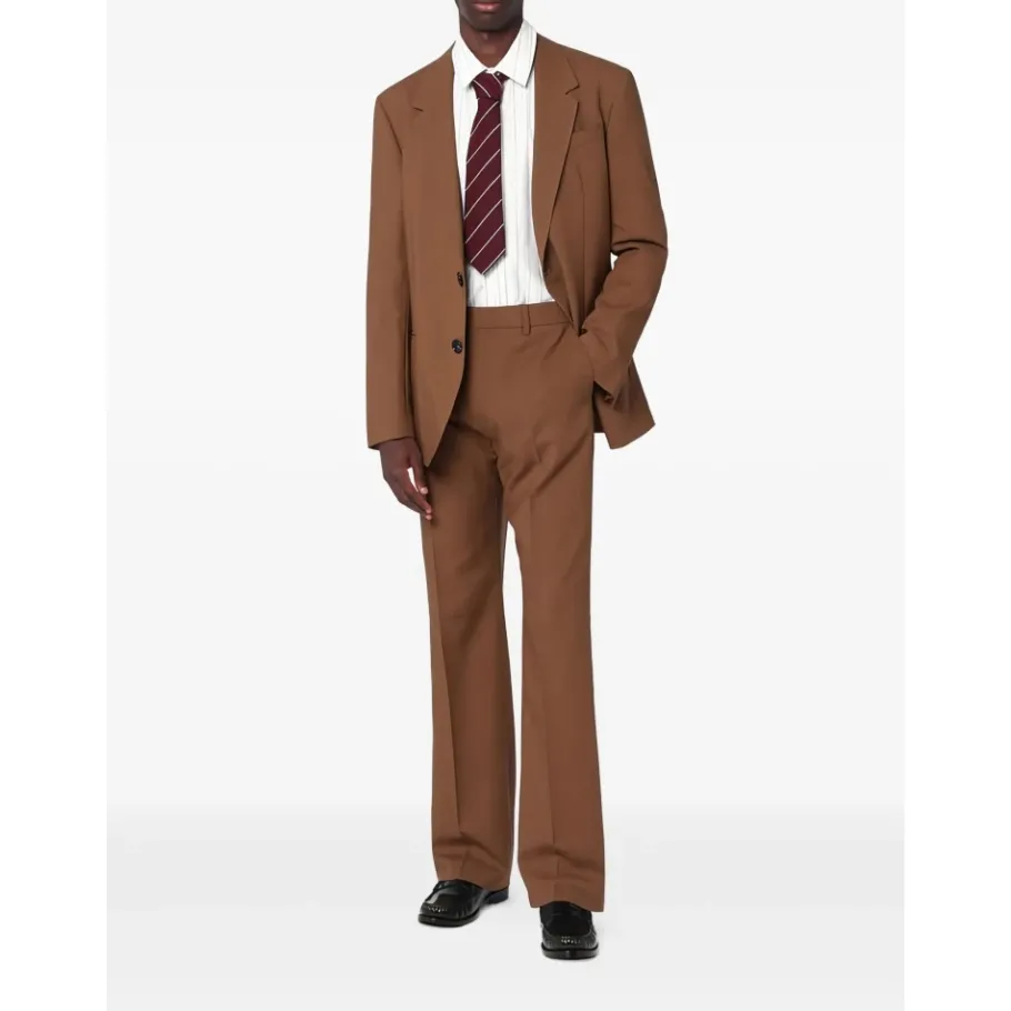 Ami Paris Wool Single Breasted Jacket-Heren Kostuums