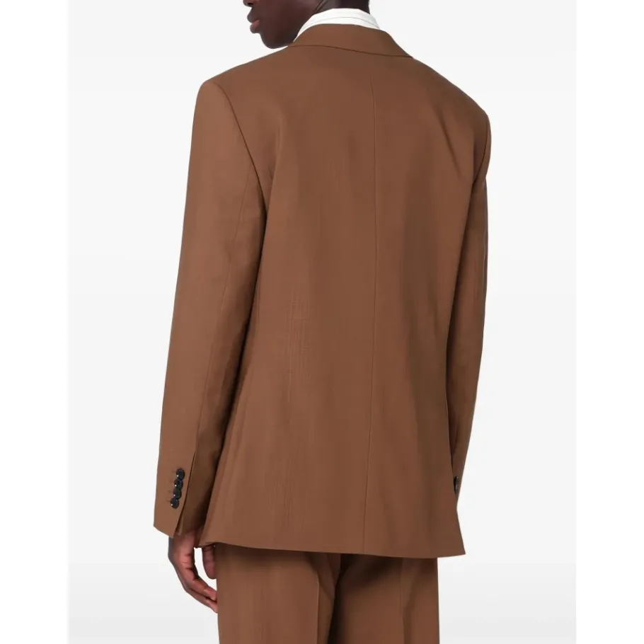 Ami Paris Wool Single Breasted Jacket-Heren Kostuums