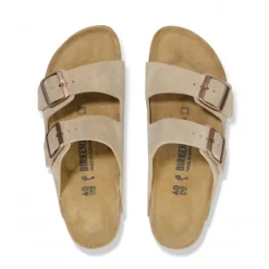 Birkenstock Zachte Suède Sandalen-Heren Slippers