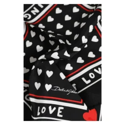 Dolce & Gabbana Zijden Logo Foulard Sjaal-Heren Sjaals