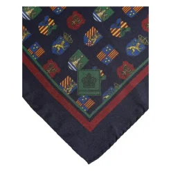 Dolce & Gabbana Zijden Medals Square Sjaal-Heren Sjaals