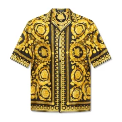 Versace Zijden shirt-Heren Overhemden