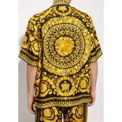 Versace Zijden shirt-Heren Overhemden