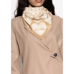 Moschino Zijden sjaal-Heren Sjaals