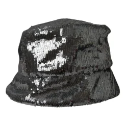Dolce & Gabbana Zilveren Sequined Nylon Bucket Hat-Heren Hoeden
