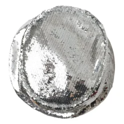 Dolce & Gabbana Zilveren Sequined Nylon Bucket Hat-Heren Hoeden