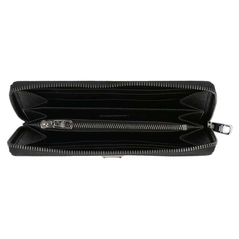 Dolce & Gabbana Zip-around Dauphine Portemonnee-Heren Portefeuilles
