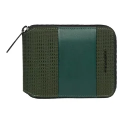 Piquadro Zip-around men’s wallet-Heren Portefeuilles