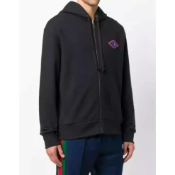 Gucci Zip-through Hoodie-Heren Truien & Vesten