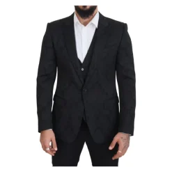 Dolce & Gabbana Floral Brocade 2-delig MARTINI-pak-Heren Kostuums