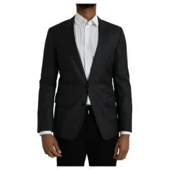 Dolce & Gabbana Gestreepte Jas Blazer-Heren Kostuums