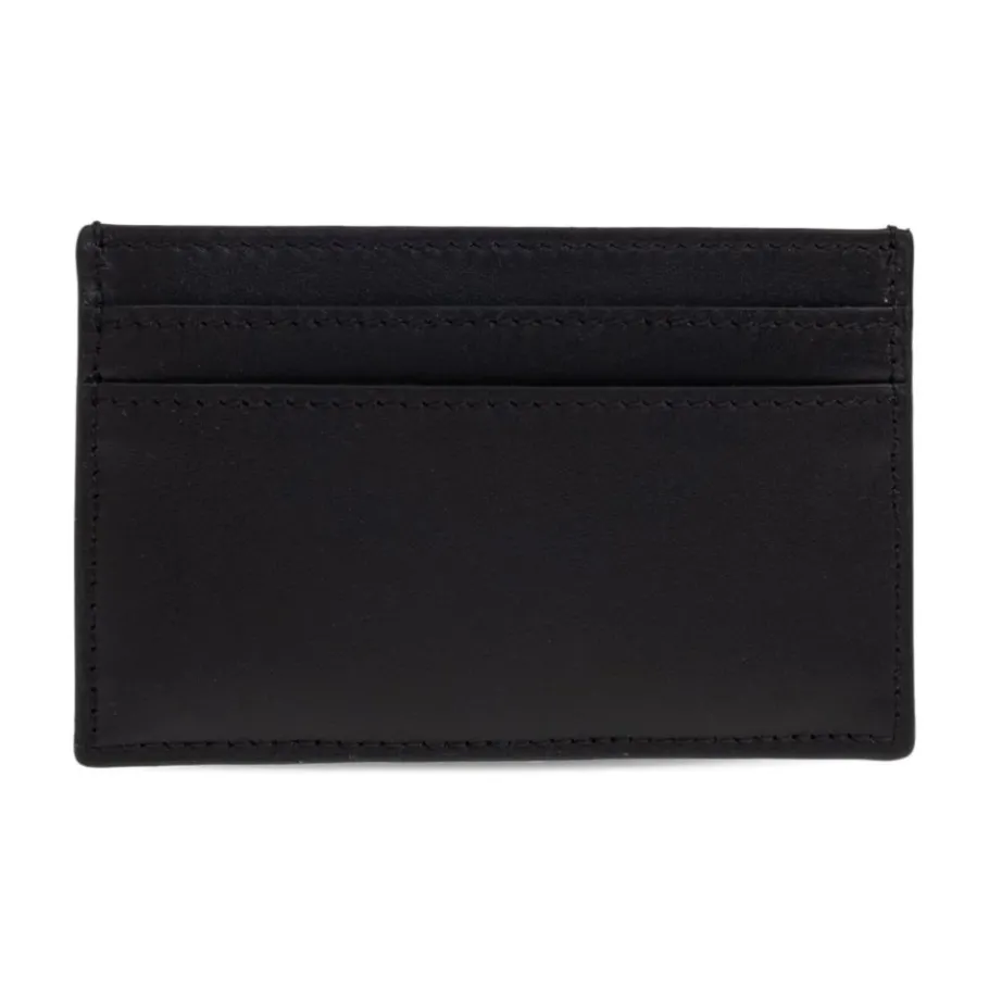 Alexander McQueen Grijs Leren Clutch Stijlvol Ontwerp-Heren Portefeuilles