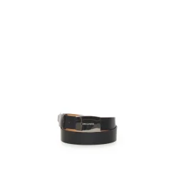 Dsquared2 Logo Plaque Gesp Riem-Heren Riemen