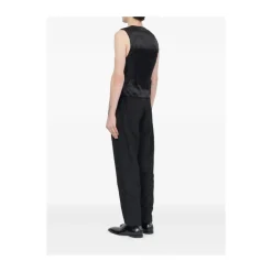 MM6 Maison Margiela V-hals Mouwloos Vest Buitenkleding-Heren Kostuums