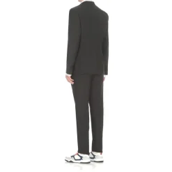 Dsquared2 Virgin Wool en Zijden Smoking Pak-Heren Kostuums