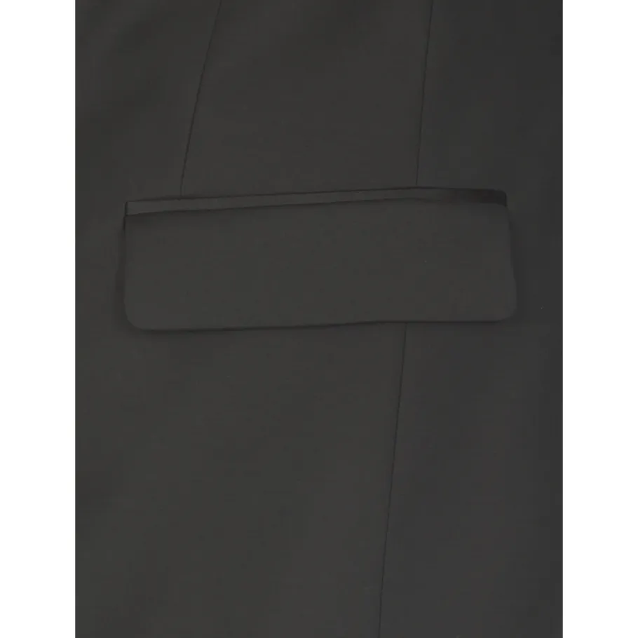 Dsquared2 Virgin Wool en Zijden Smoking Pak-Heren Kostuums