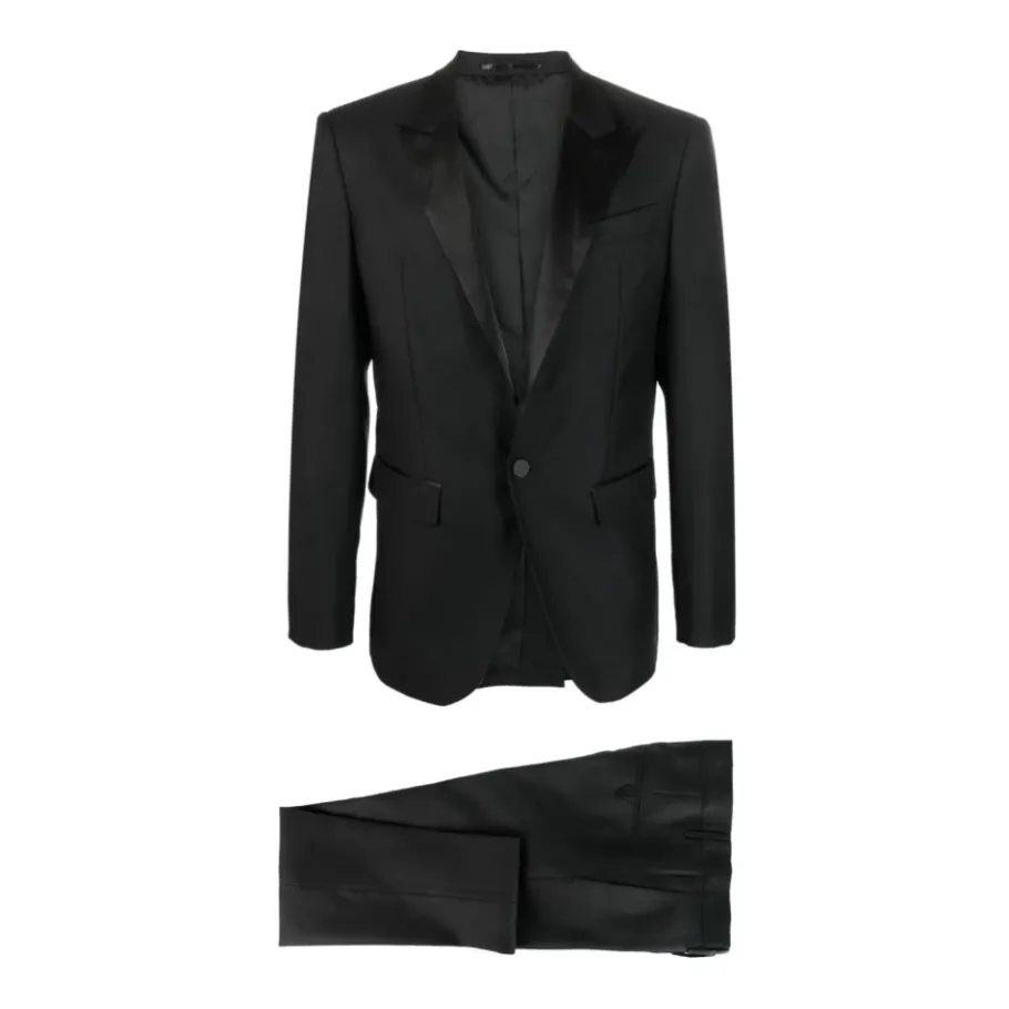 Dsquared2 Wollen en Zijden Pak Set-Heren Kostuums