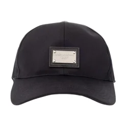 Dolce & Gabbana e Baseballpet met Metalen Logo-Heren Petten