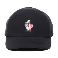 Moncler e Baseballpet met Voorkantlogo-Heren Petten