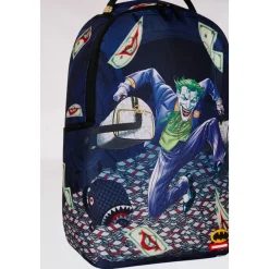 SPRAYGROUND Zwarte Batman Joker Rugzak-Heren Rugzakken