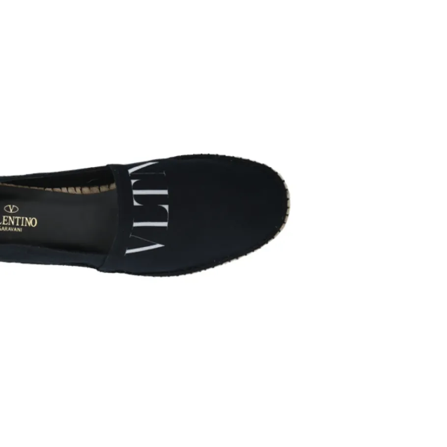 Valentino Garavani e Canvas Espadrilles met VLTN Print-Heren Espadrilles