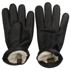 Restelli Guanti e Cashmere Gevoerde Herten Handschoenen-Heren Handschoenen