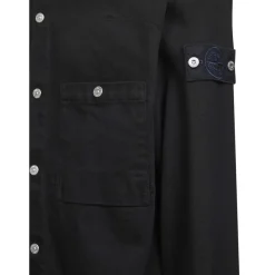 Stone Island e Casual Overhemd met Drukknoopsluiting-Heren Overhemden