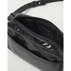 Gucci e Coated Canvas Crossbody Tas-Heren Tassen