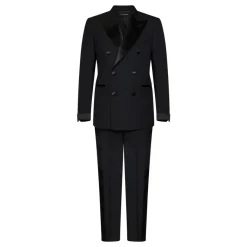 Tom Ford e dubbelrijige blazer en broek-Heren Kostuums