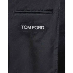 Tom Ford e dubbelrijige blazer en broek-Heren Kostuums
