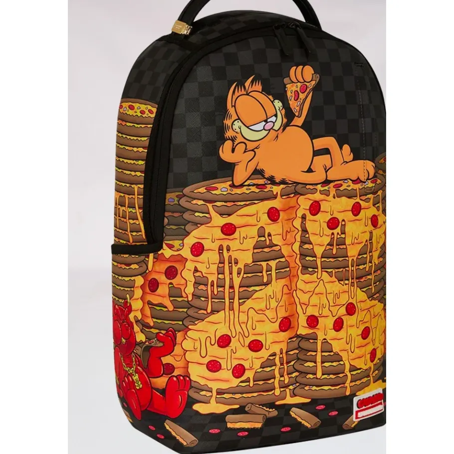 SPRAYGROUND Zwarte Garfield Money Bear Rugzak-Heren Rugzakken|Tassen