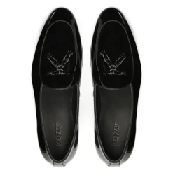 Kazar e gelakte loafers met een clutch-Heren Instappers & Slip Ons