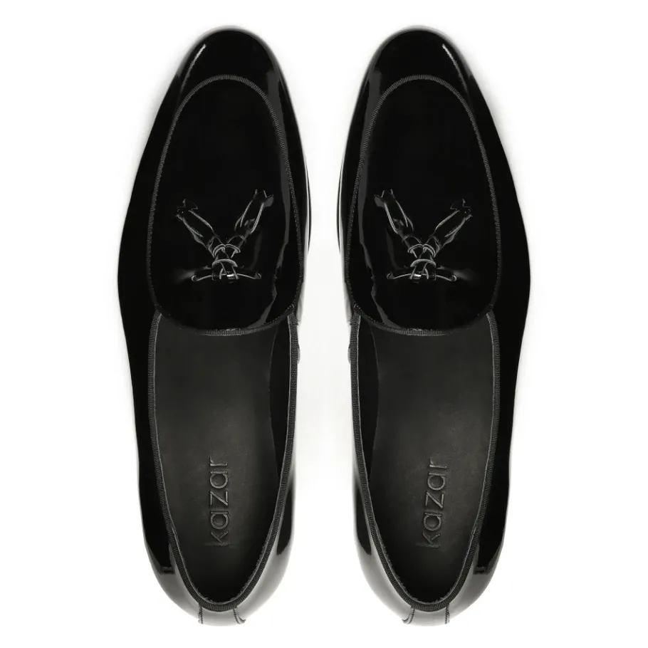Kazar e gelakte loafers met een clutch-Heren Instappers & Slip Ons