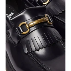 Dr. Martens e Gepolijste Gladde Loafers met Franjes-Heren Instappers & Slip Ons