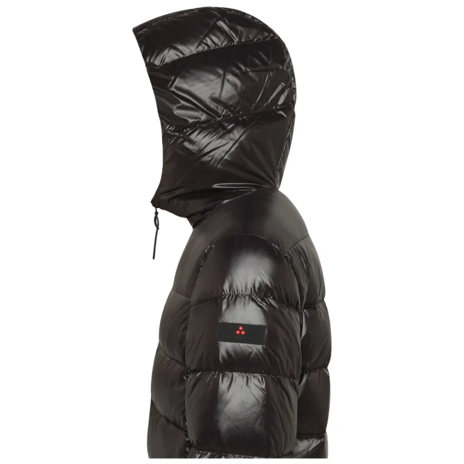 Peuterey e Gewatteerde Hoodiejas met Logo-Heren Jassen