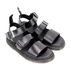 Dr. Martens e gewaxte leren sandaal met banden-Heren Sandalen