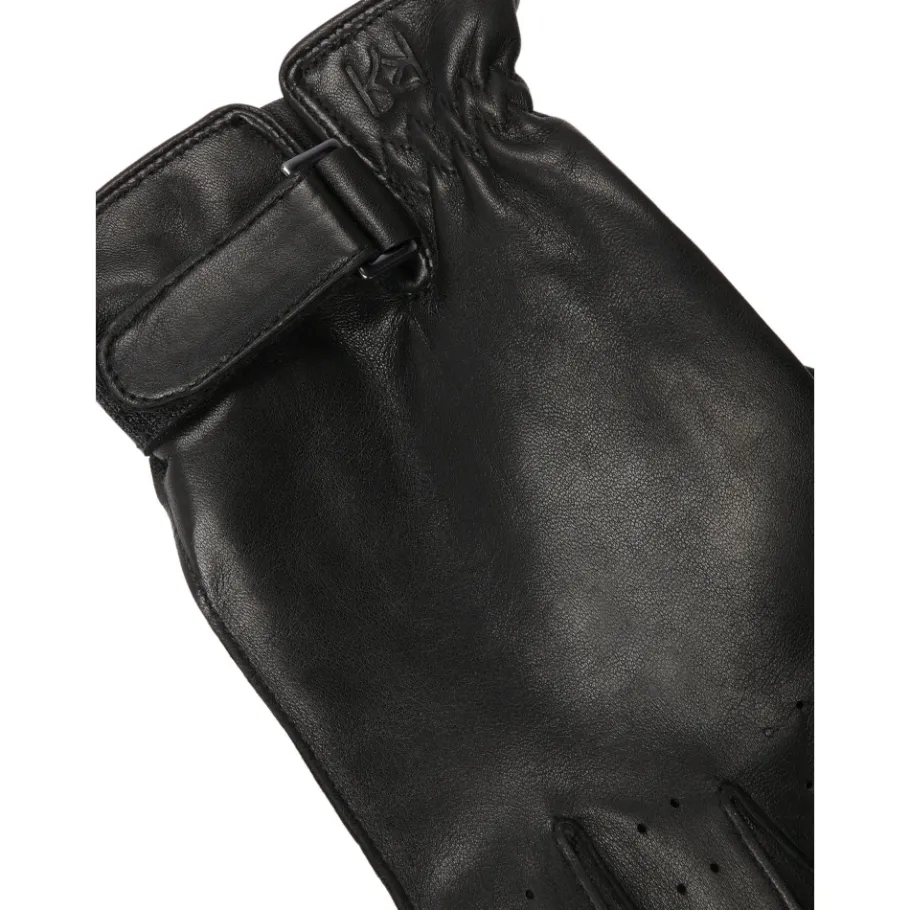 Kazar e herenhandschoenen met perforaties op de vingers-Heren Handschoenen