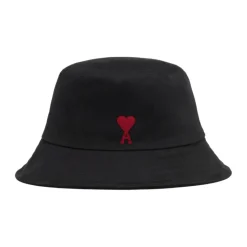 Ami Paris e Katoenen Borduurwerk Emmerhoed-Heren Hoeden