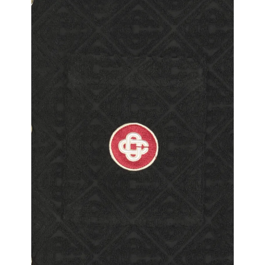 Casablanca e Katoenen Shirt met Monogram Patroon-Heren Overhemden