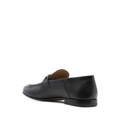 Ferragamo e Leren Almond Toe Loafers-Heren Instappers & Slip Ons
