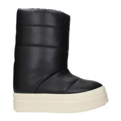 Rick Owens e leren enkellaarzen met rits-Heren Snowboots