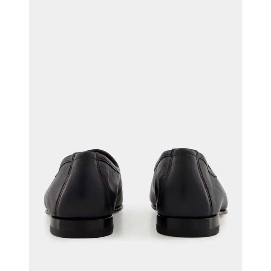 Santoni e leren kwastloafer-Heren Instappers & Slip Ons