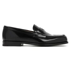 Prada e Leren Loafers-Heren Instappers & Slip Ons
