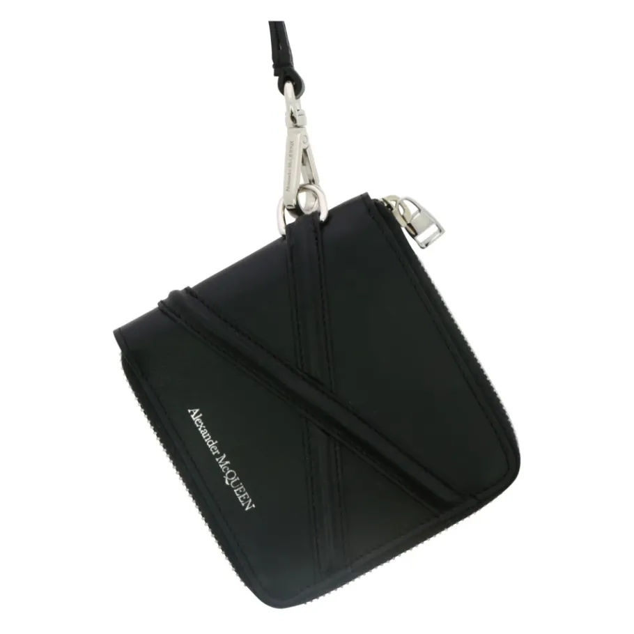 Alexander McQueen e Leren Portemonnee Stijlvolle Accessoires-Heren Portefeuilles