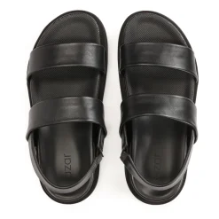 Kazar e Leren Sandalen met Elastische Band-Heren Sandalen