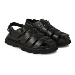 Kazar e leren sandalen met bedekte tenen-Heren Sandalen