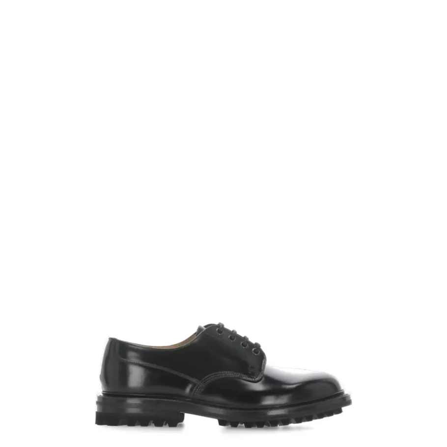 Church's e Leren Veterschoenen-Heren Nette Schoenen