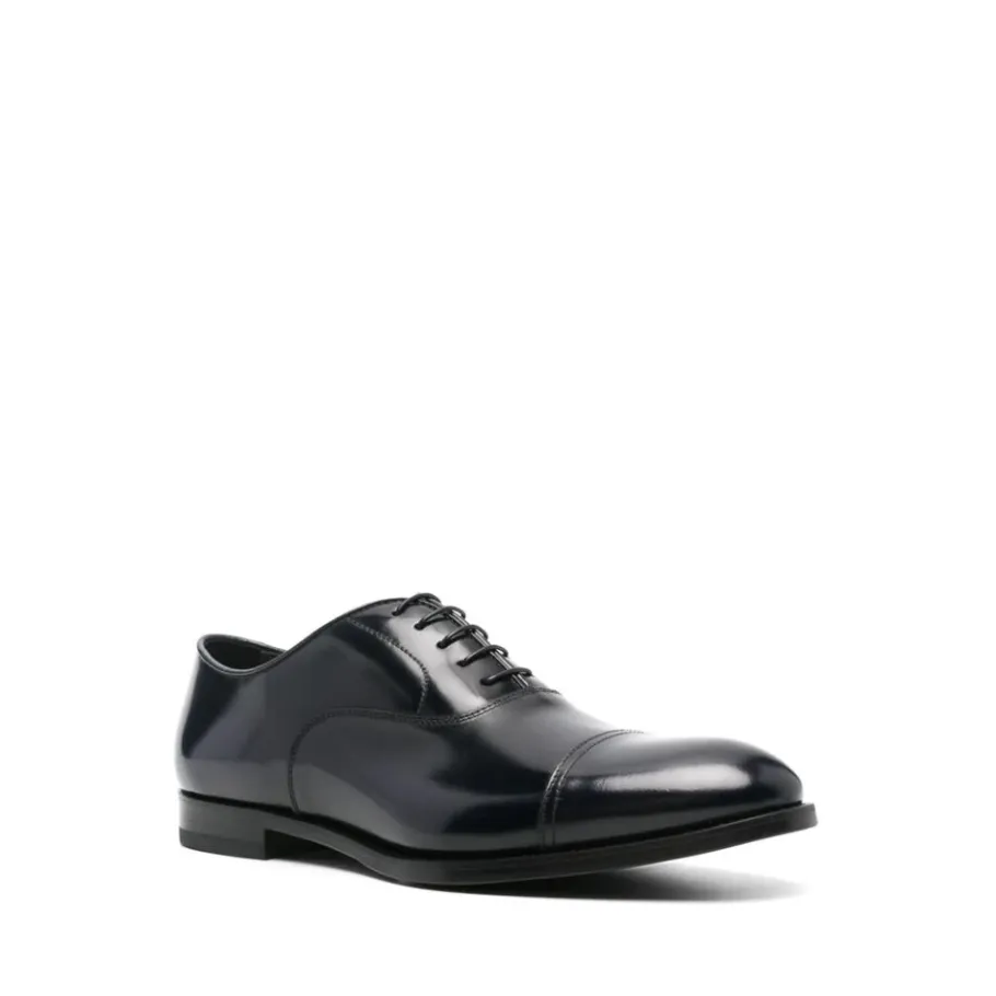 Doucal's e leren veterschoenen voor zakelijk gebruik-Heren Nette Schoenen