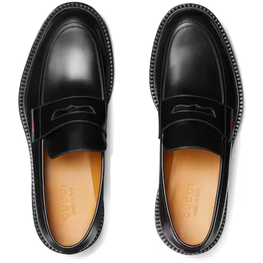 Gucci e Loafer Schoenen Luxe Stijl-Heren Instappers & Slip Ons